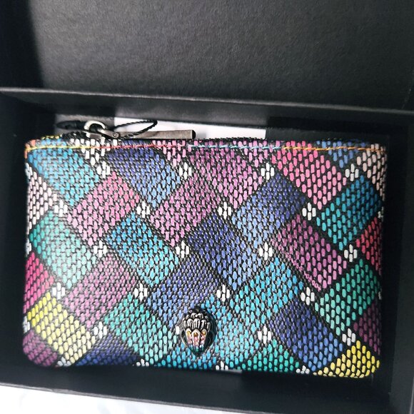 Kurt Geiger London Camden Small Zip Pouch - Multi - NIB - Picture 1 of 6